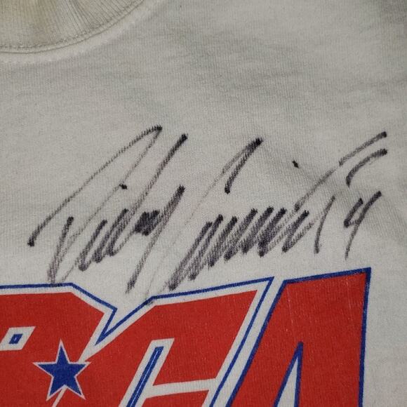 Vintage AUTOGRAPHED Ricky Carmichael 2002 Supercross Champion Tee-Shirt - Picture 7 of 11